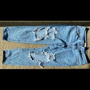 Forever 21 distressed jeans
